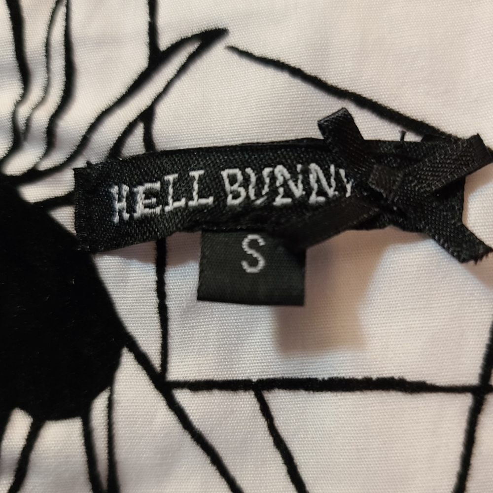 Hell Bunny Spiderweb Rockabilly Dress π·οΈπΈοΈπ·οΈ - Picture 4 of 5